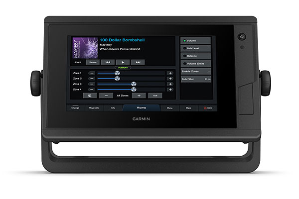 GPSMAP 722xs Plus med NMEA-skjermbilder