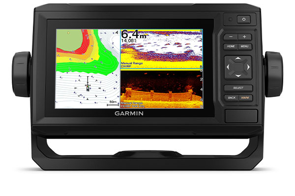 Garmin ECHOMAP UHD 73cv Ice Fishing Bundle - with GT10HN-IF Transducer