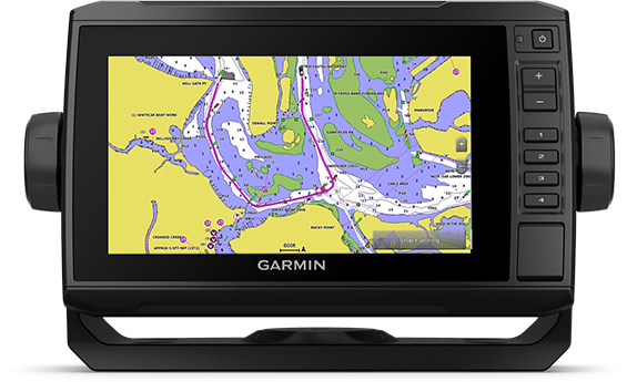ECHOMAP UHD 72sv with mapping screen