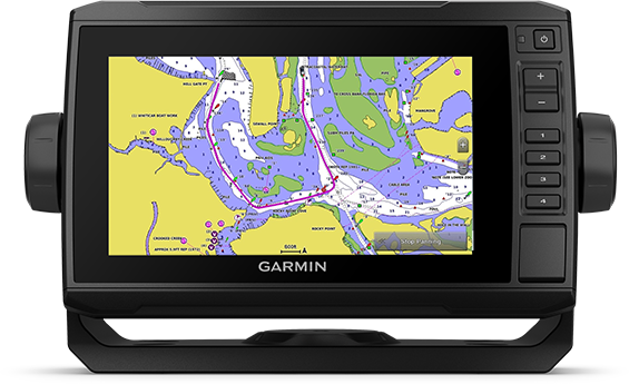 ECHOMAP UHD 72cv with charts, maps screen