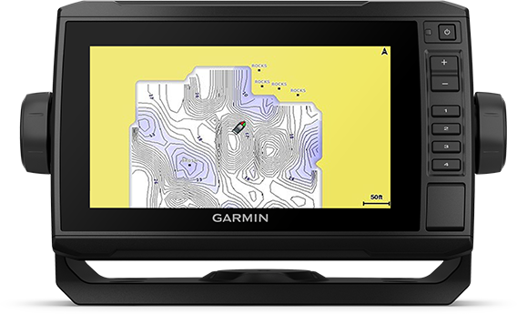 ECHOMAP UHD 74cv with QuickDraw screen