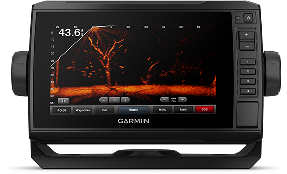 ECHOMAP UHD 75cv with sonar screen