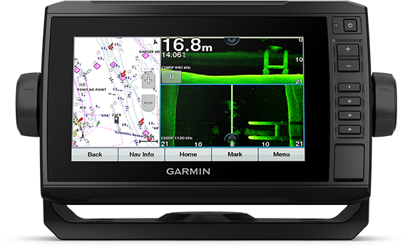 Kartplotter GARMIN ECHOMAP UHD 72sv 7 SideVü inkl GT56UHDTMsvinger 0100251801