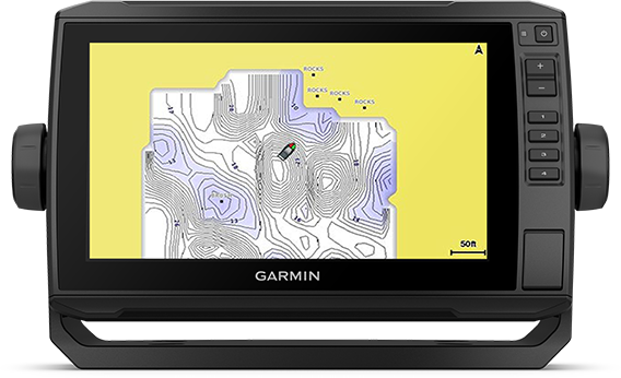 ECHOMAP UHD 92sv met QuickDraw scherm