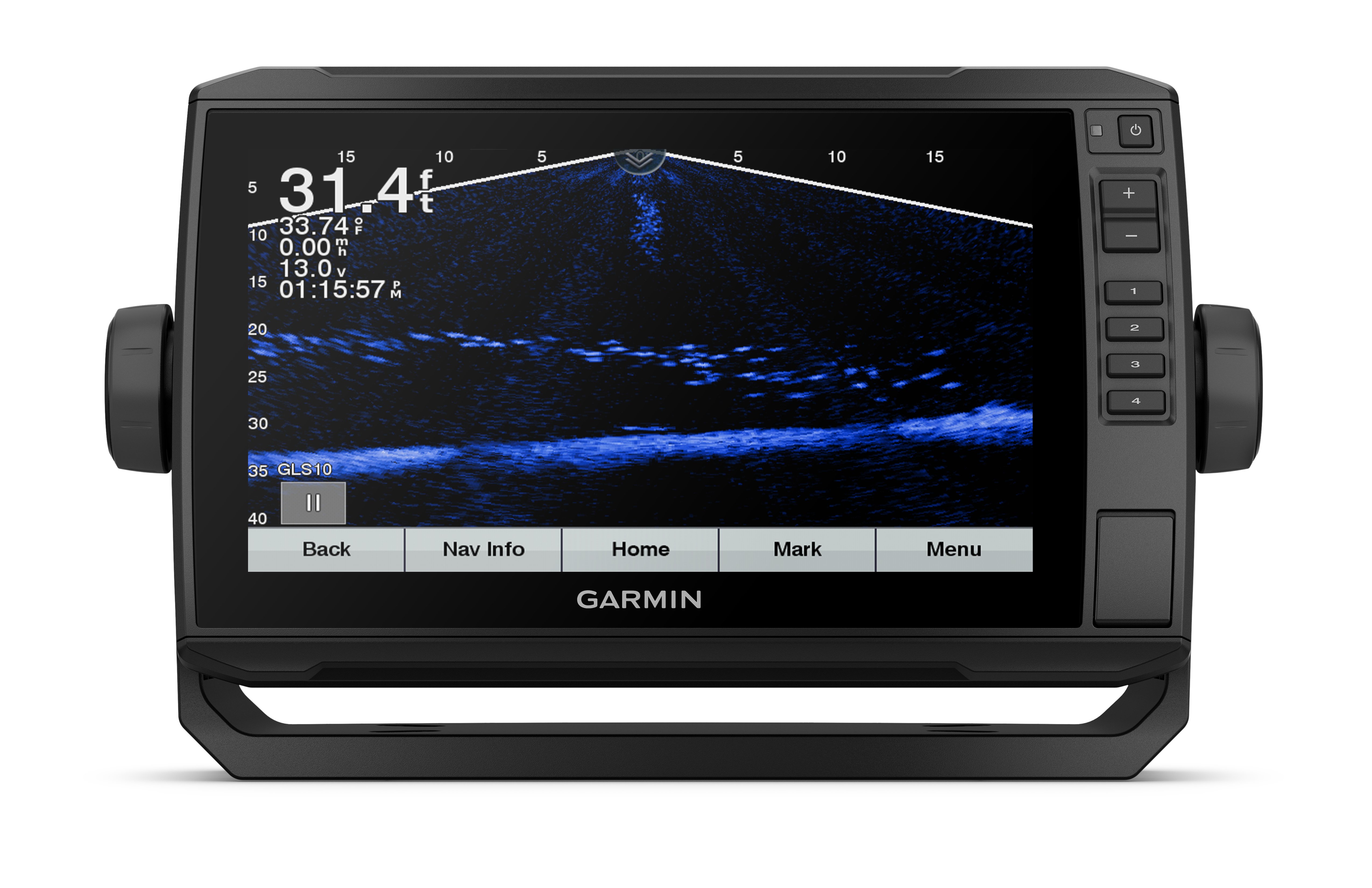 Garmin Panoptix LiveScope Ice Fishing Bundle, Preloaded LakeVu g3 Maps 