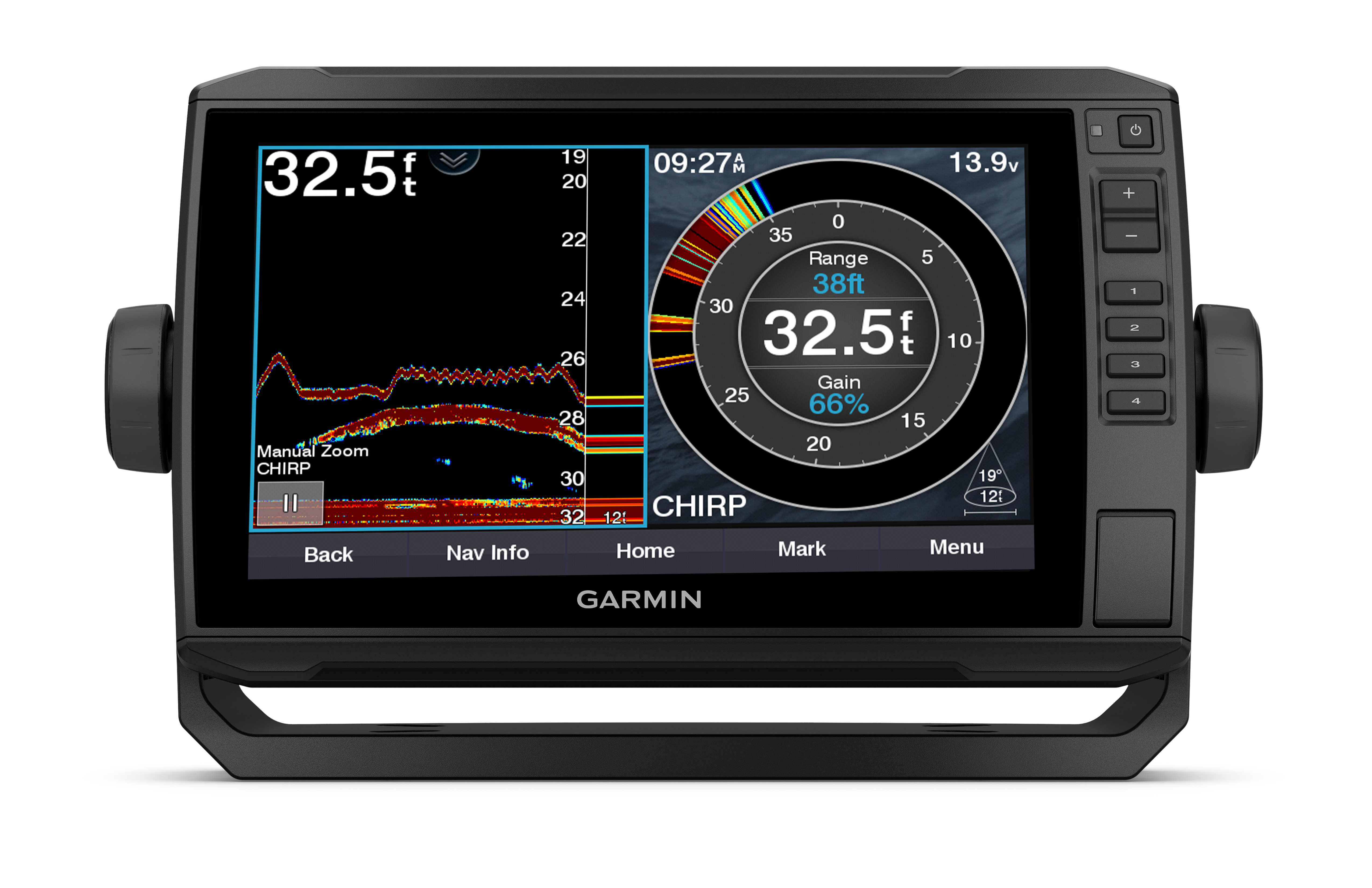 Garmin Panoptix LiveScope Ice Fishing Bundle, Includes ECHOMAP UHD 93sv  Combo and Panoptix LiveScope Sonar Transducer