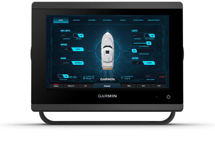 Garmin GPSMAP 1223 or GPSMAP 1223xsv - optional GT56 and/or Radar Bundle