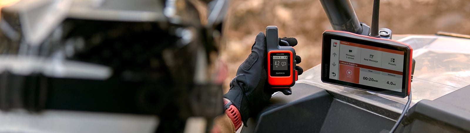 garmin tread zgodnosc z inreach