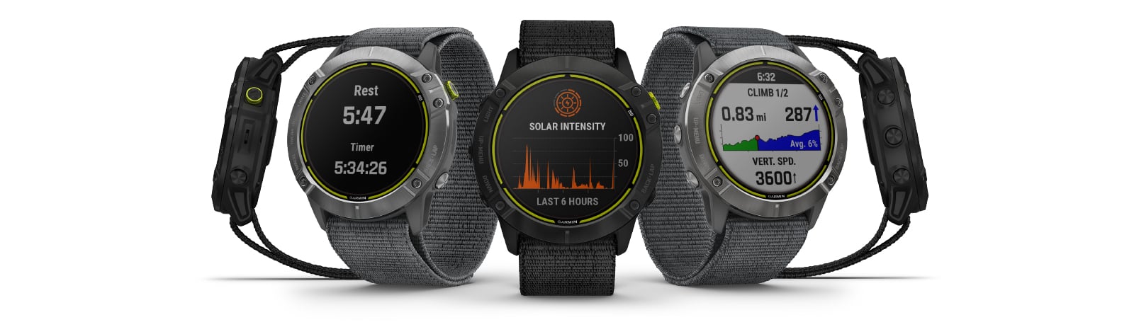 Garmin Enduro - Carbon Gray DLC Titanium with Black UltraFit Nylon