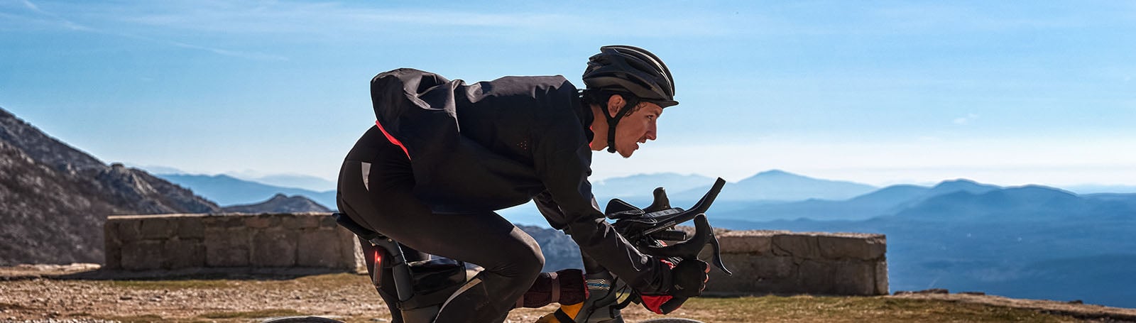 Culotte ciclismo carretera largo invierno frío extremo hombre Van Rysel