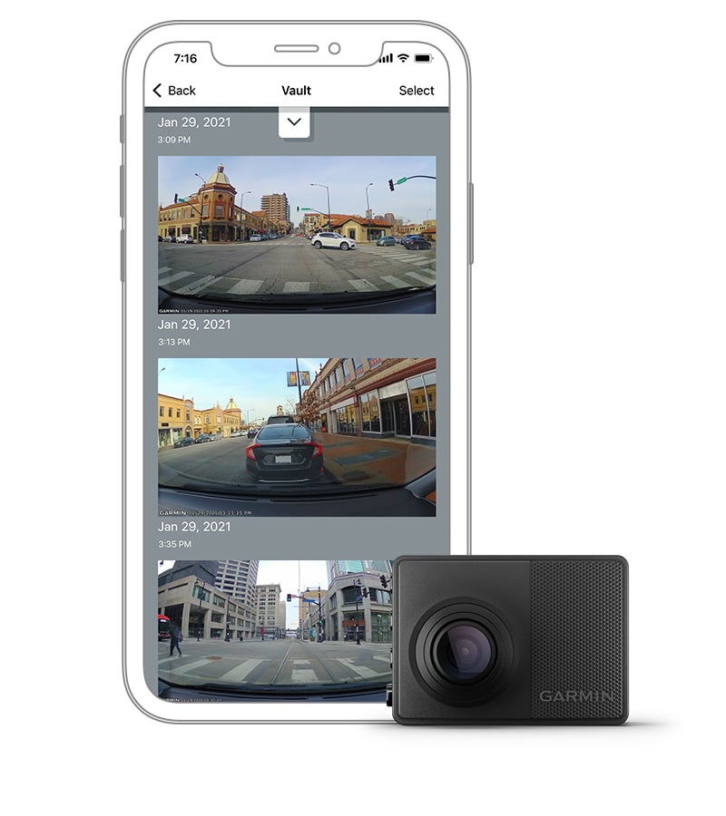 Garmin Dash Cam 35, Cameras