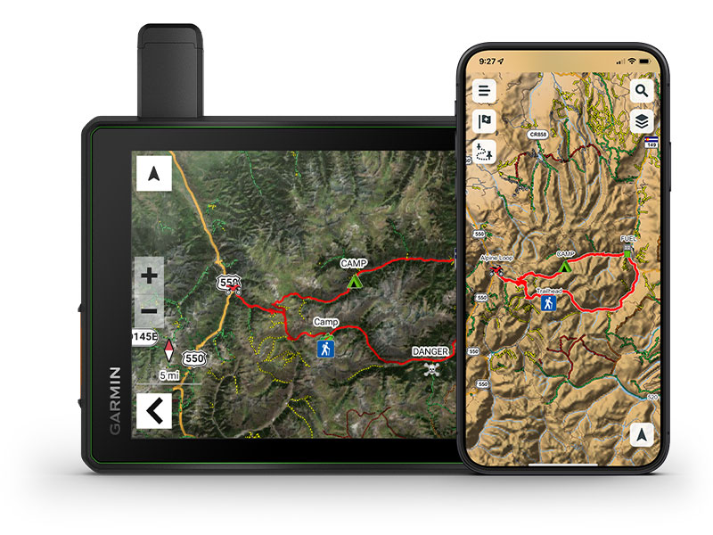 Garmin Tread® - SxS Edition  Powersports GPS with Ride Radio