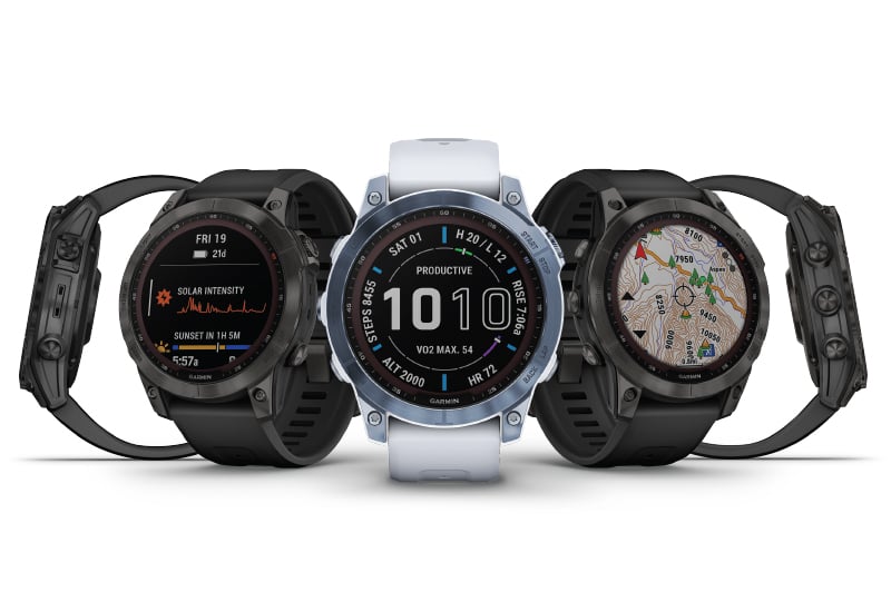 Garmin fēnix 7X Sapphire Solar GPS Smartwatch 51 mm Fiber-reinforced  polymer Carbon Gray DLC Titanium 010-02541-10 - Best Buy