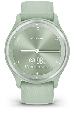 zegarek garmin Vivomove Sport zielony