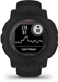 Garmin Instinct 2 Solar Tactical Edition 45mm Smartwatch Fiber-reinforced  Polymer Black 010-02627-13 - Best Buy