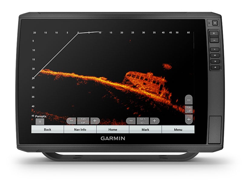 Garmin ECHOMAP Ultra 122sv + LiveScope Plus Bundle