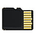 8 GB microSD™ Class 4 Card with SD Adapter