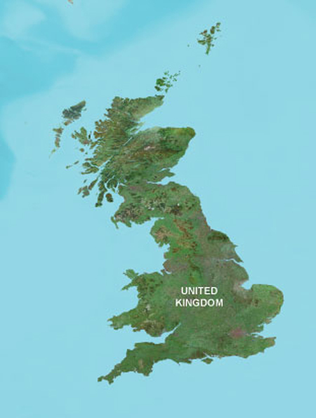 wales topography