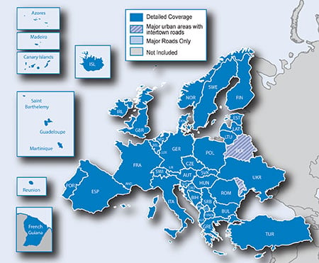 garmin-navigasyon-servisi-servisleri-europa map-avrupa haritası-güncel