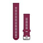 Quick Release Bands (20 mm), Cerise with Stainless Hardware