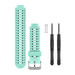 Frost Blue Silicone Watch Band