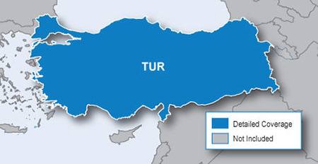 Map Of Turkey In English. detailed maps of Turkey.