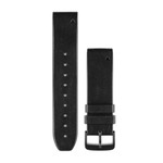 QuickFit® 22 Watch Bands, Black Perforated Leather