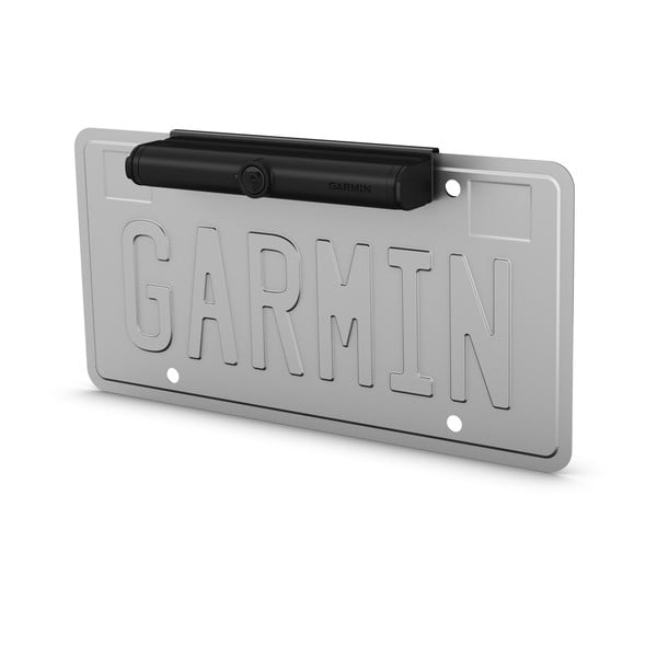 garmin backup camera license plate