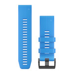 QuickFit® 26 Watch Bands, Cyan Blue Silicone
