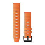 QuickFit® 22 Watch Bands, Ember Orange Silicone