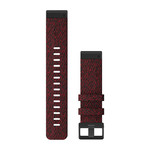 QuickFit® 22 Watch Bands, Heathered Red Nylon