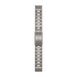 QuickFit® 22 Watch Bands, Vented Titanium Bracelet