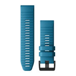 QuickFit® 26 Watch Bands, Cirrus Blue Silicone