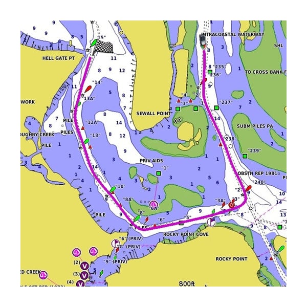 Lake Lanier Nautical Chart