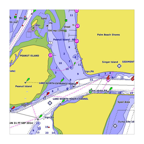 Coastal Maps And Charts