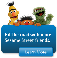 Sesame Street voice and vehicle bundles