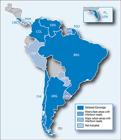 Mapas Sudamérica