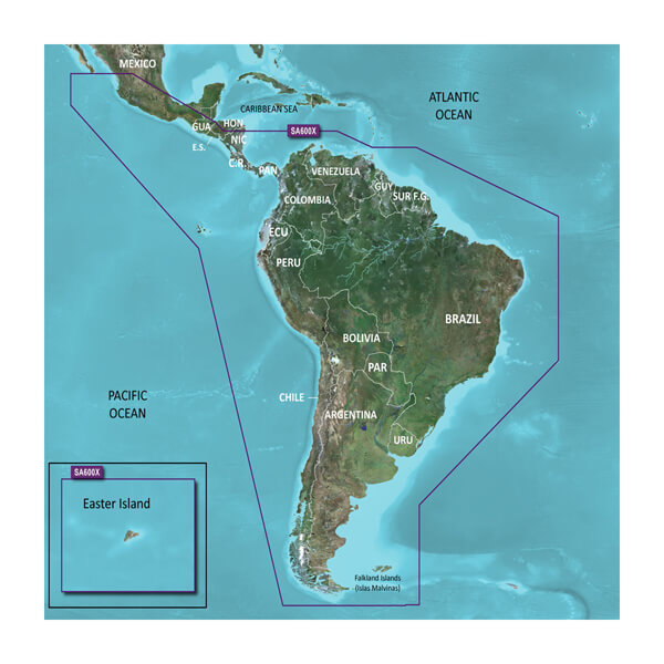South America Coastal Charts