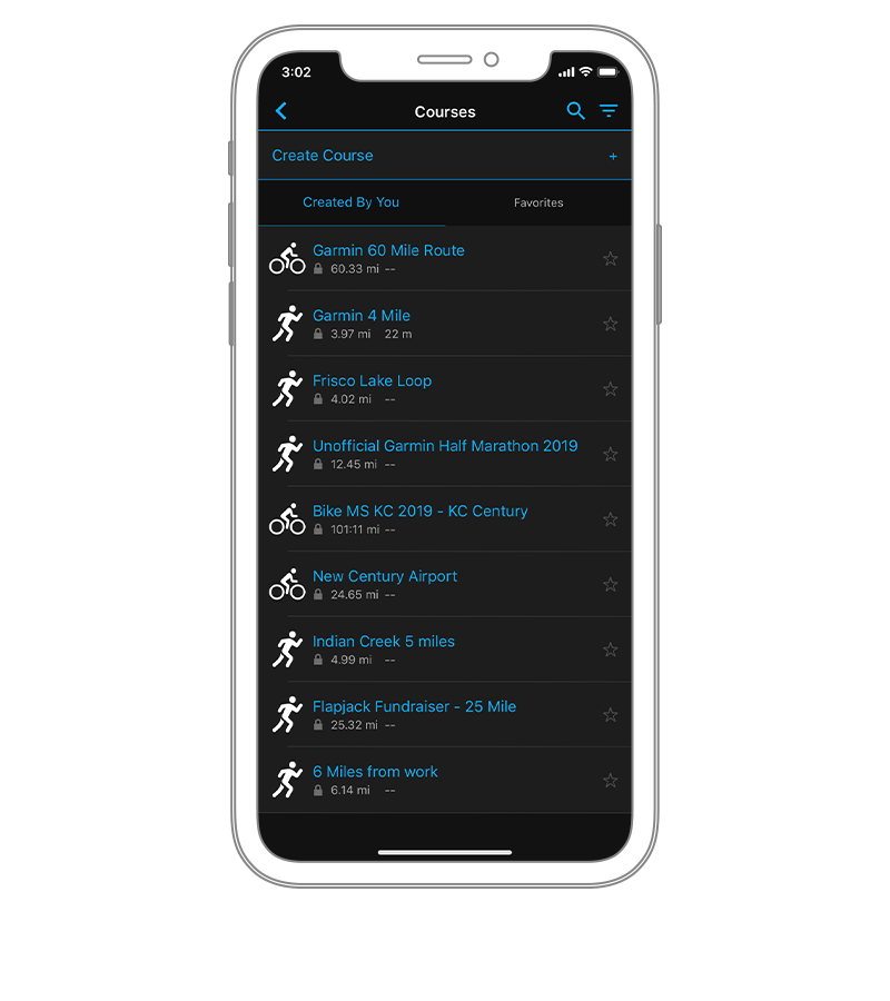 Garmin Connect Mobile App