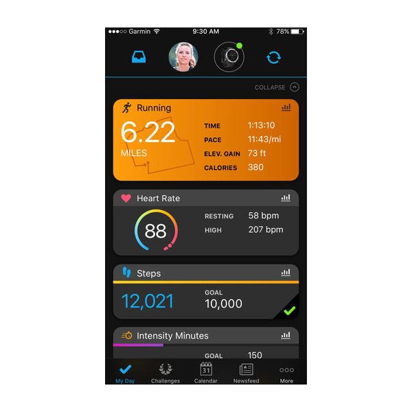 Garmin Connect™ Mobile App