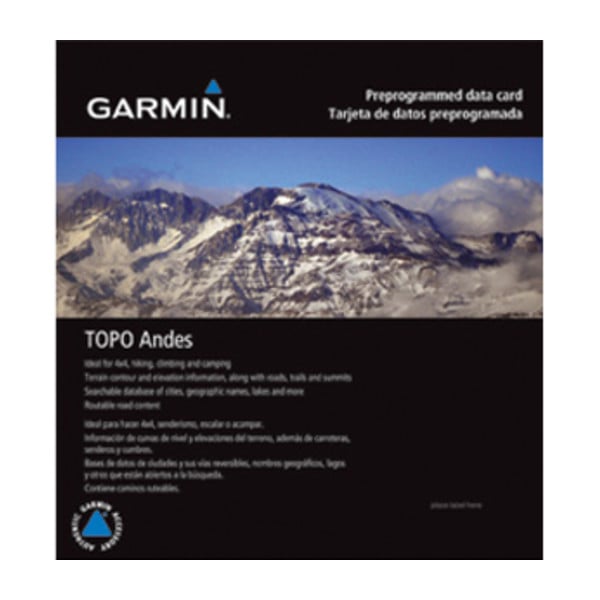 topo andes garmin gratis