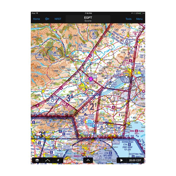 Airspace Charts Uk