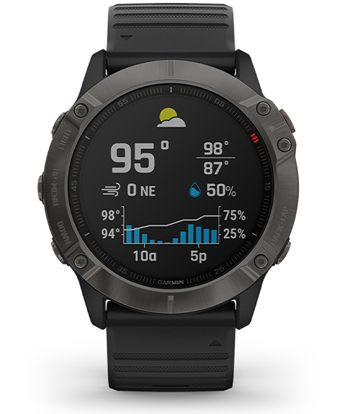 Garmin Fenix 6X Pro Black with Black Band