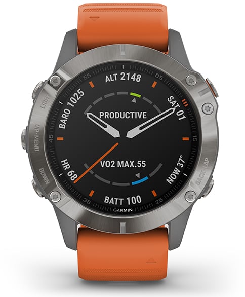 Garmin fenix 6 discount naranja