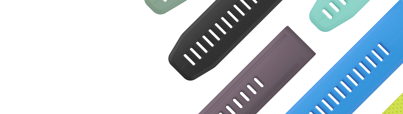 Collection of stylish watch bands.