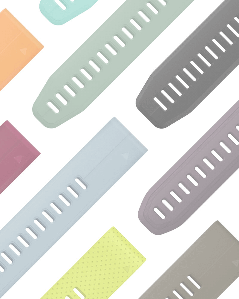 QuickFit® bands let you match your style with no tools required.
