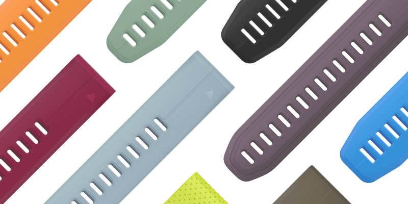 QuickFit® bands let you match your style with no tools required.