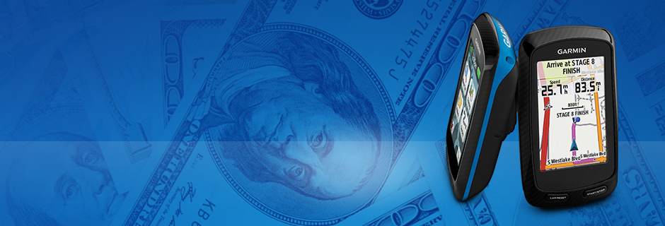 Get $100 back on Edge 800.