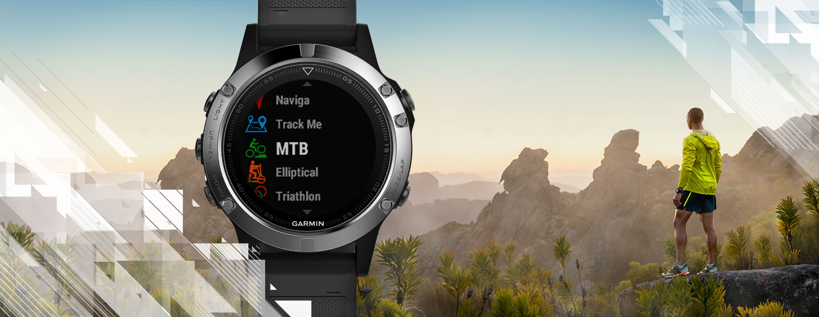 Promozione fēnix 5 Silver Black