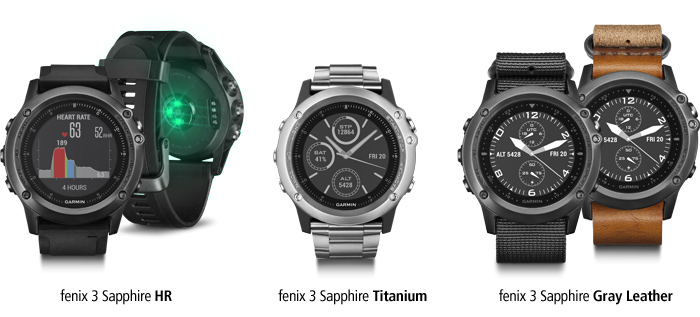 garmin fenix 3 sapphire rose